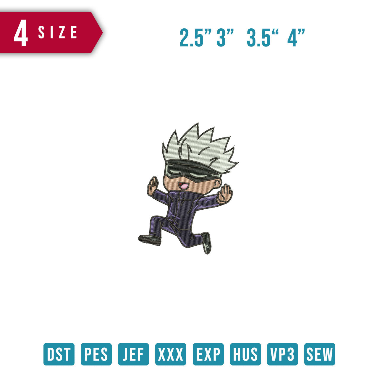 Gojo Saatoru Chibi