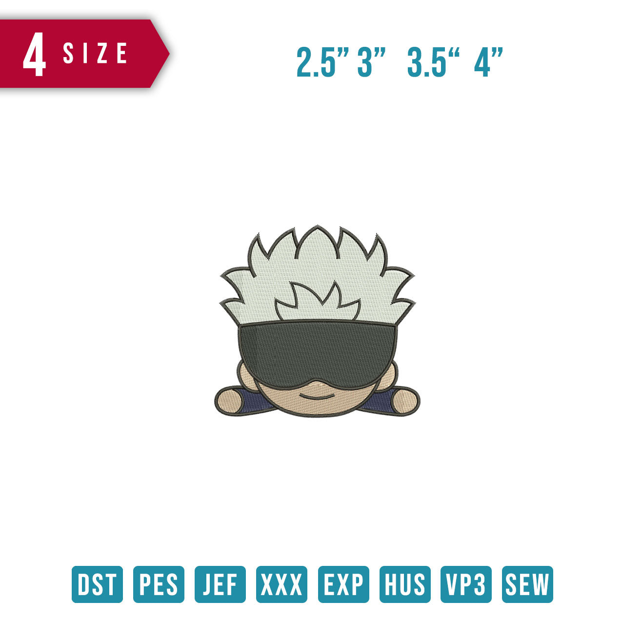 Gojo Chibi Face