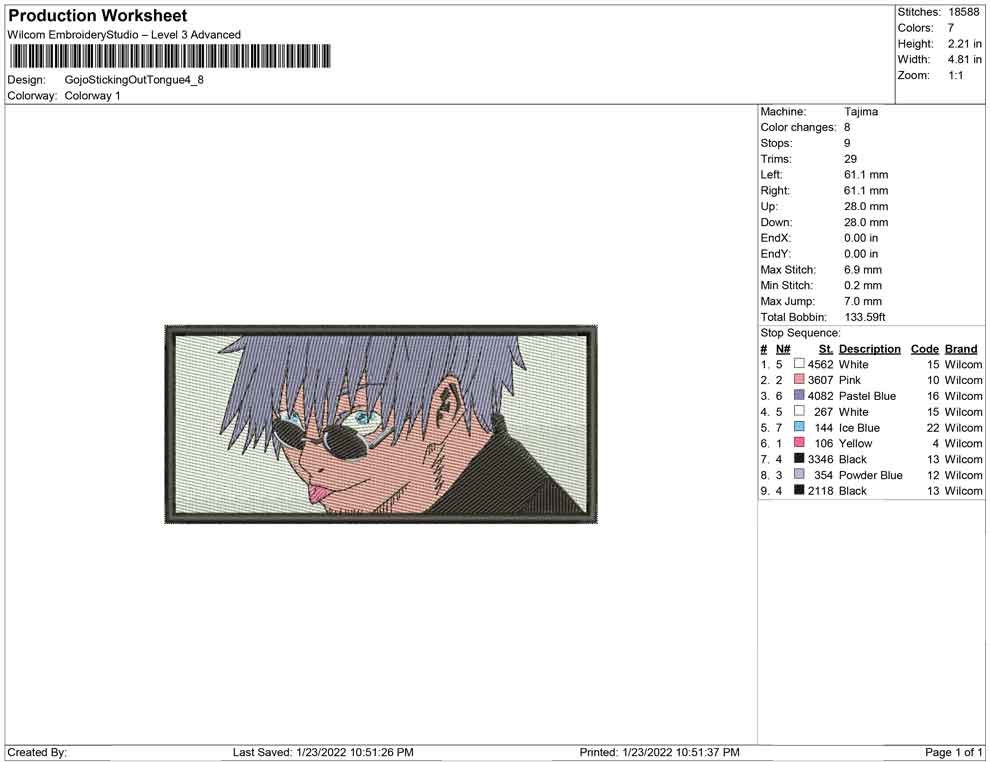 Gojo Satoru Sticking Out Tongue