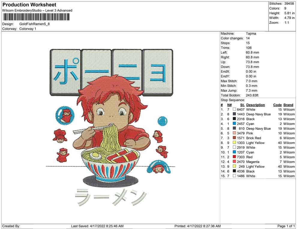 Gold Fish Ramen