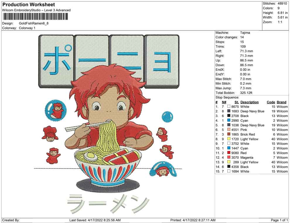Gold Fish Ramen