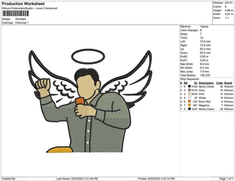 Grand pa Angel