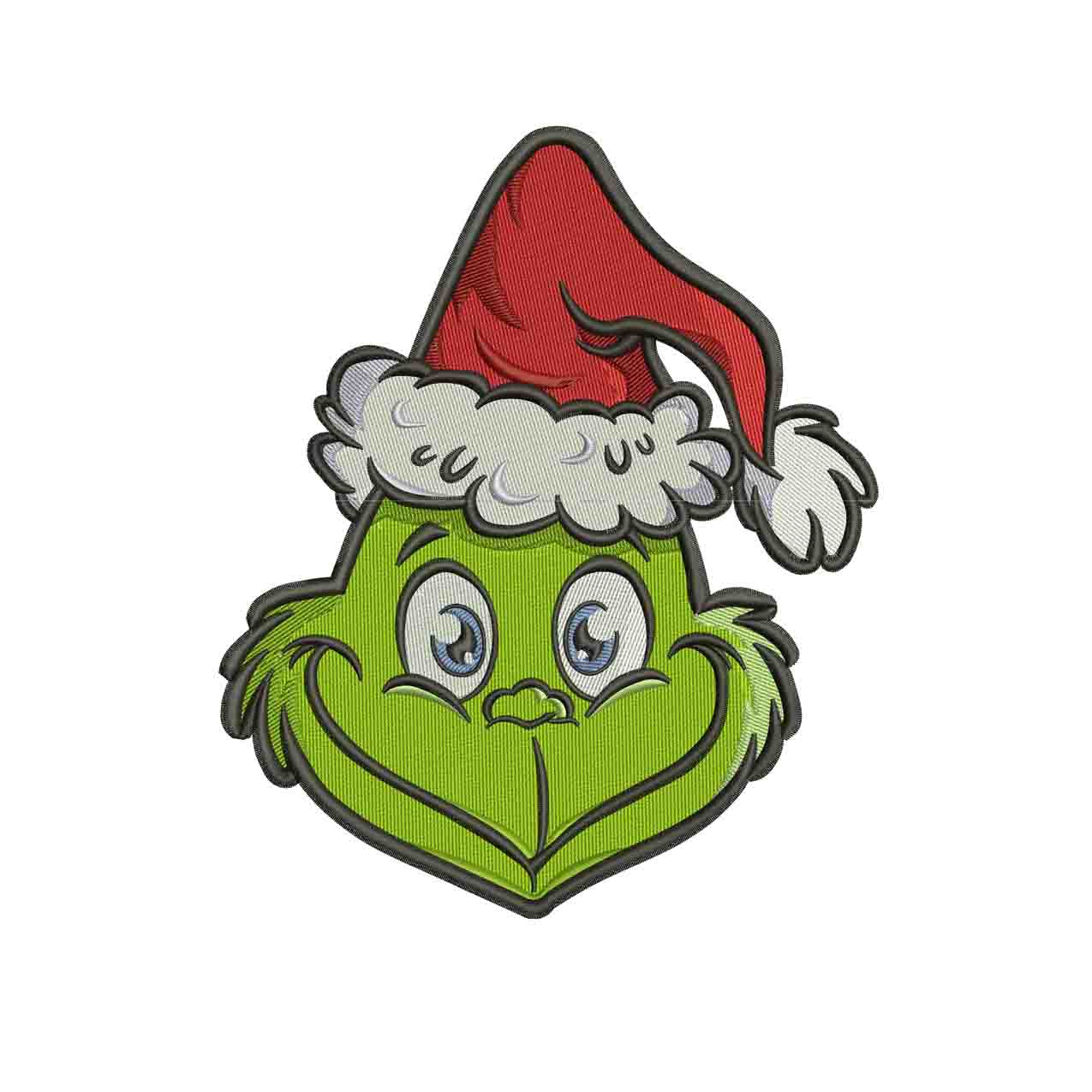 Grinch hat santa