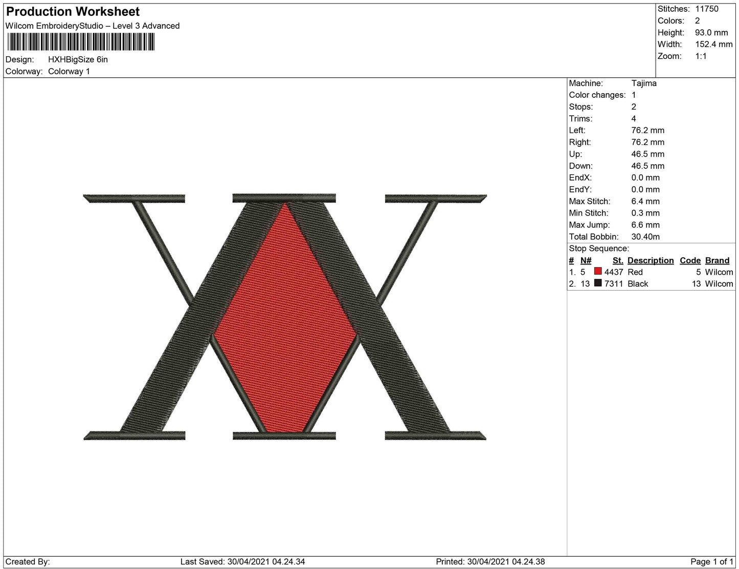 HXH Big Size