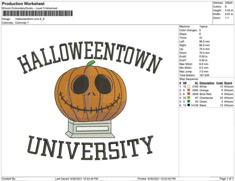 Halloweentown pumpkin university