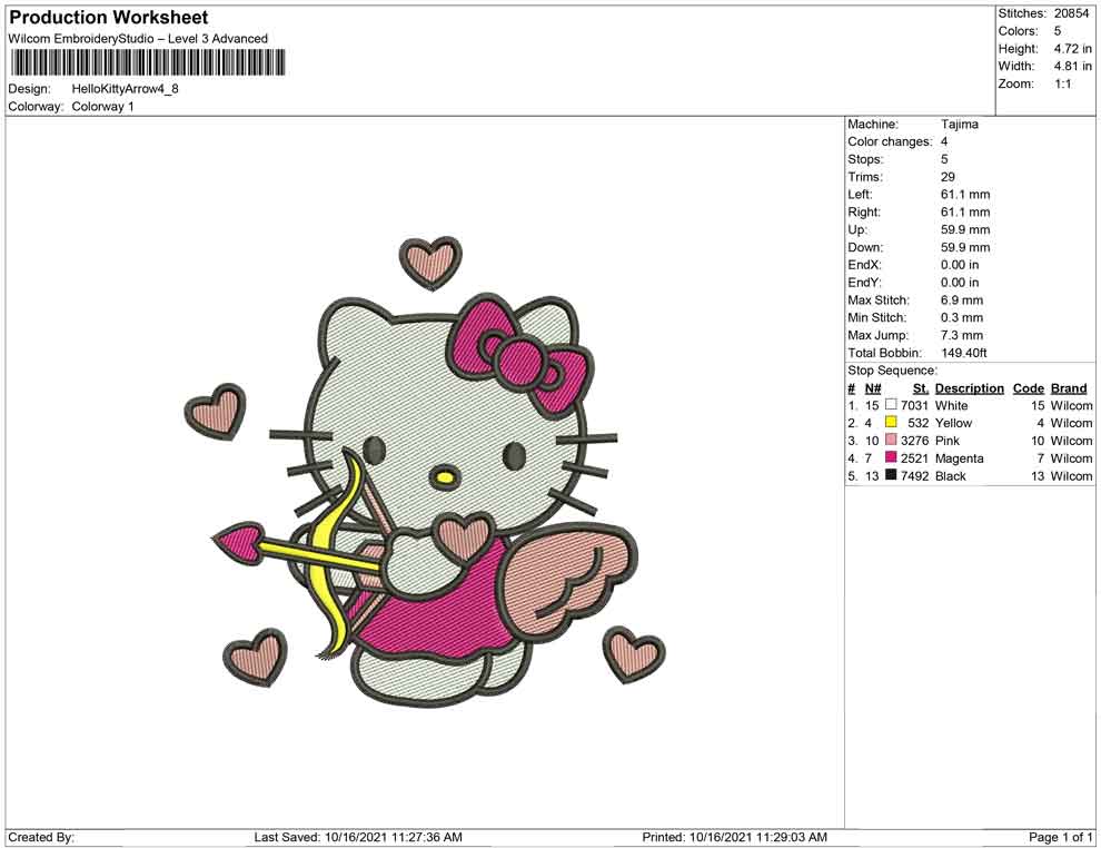 Hello kitty archery