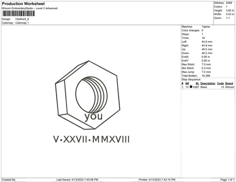 Hex Nut