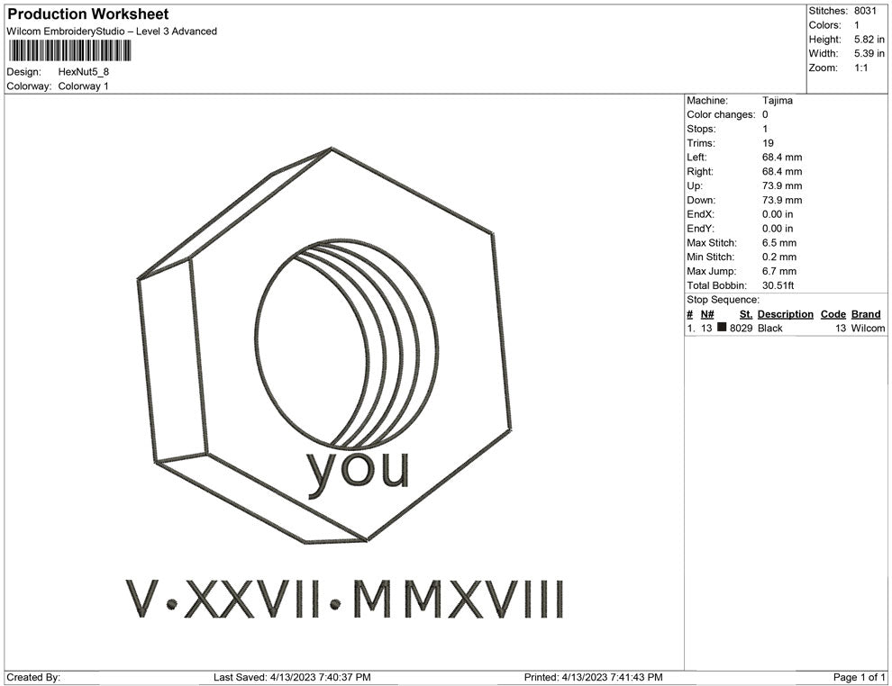 Hex Nut
