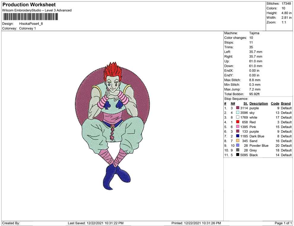 Hisoka Pose