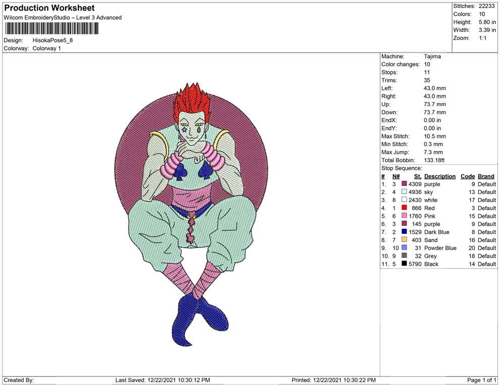 Hisoka Pose