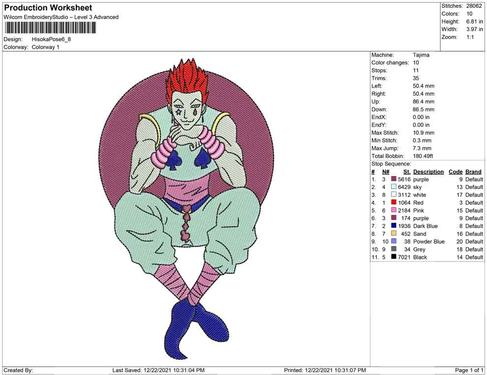 Hisoka Pose
