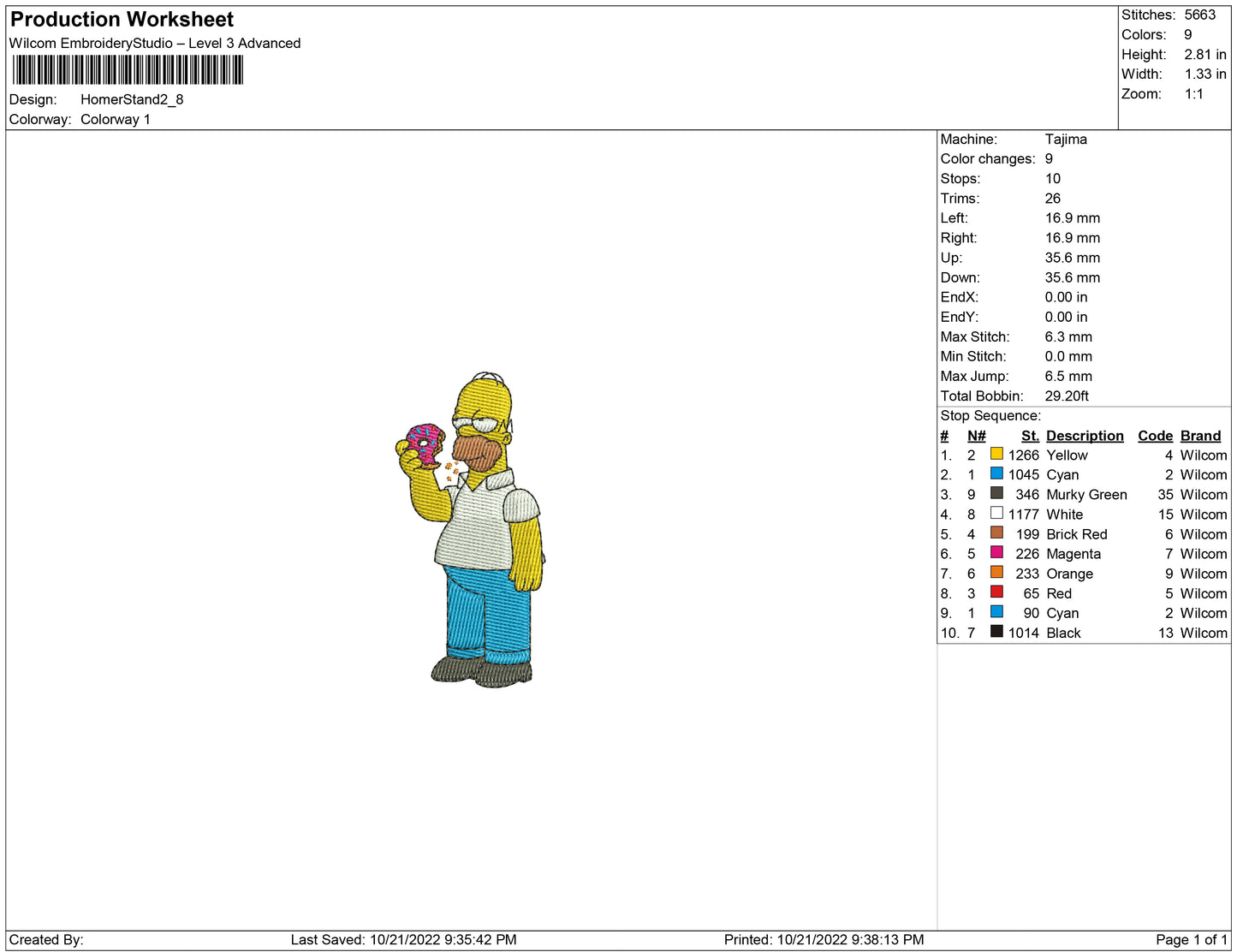 Homer stand