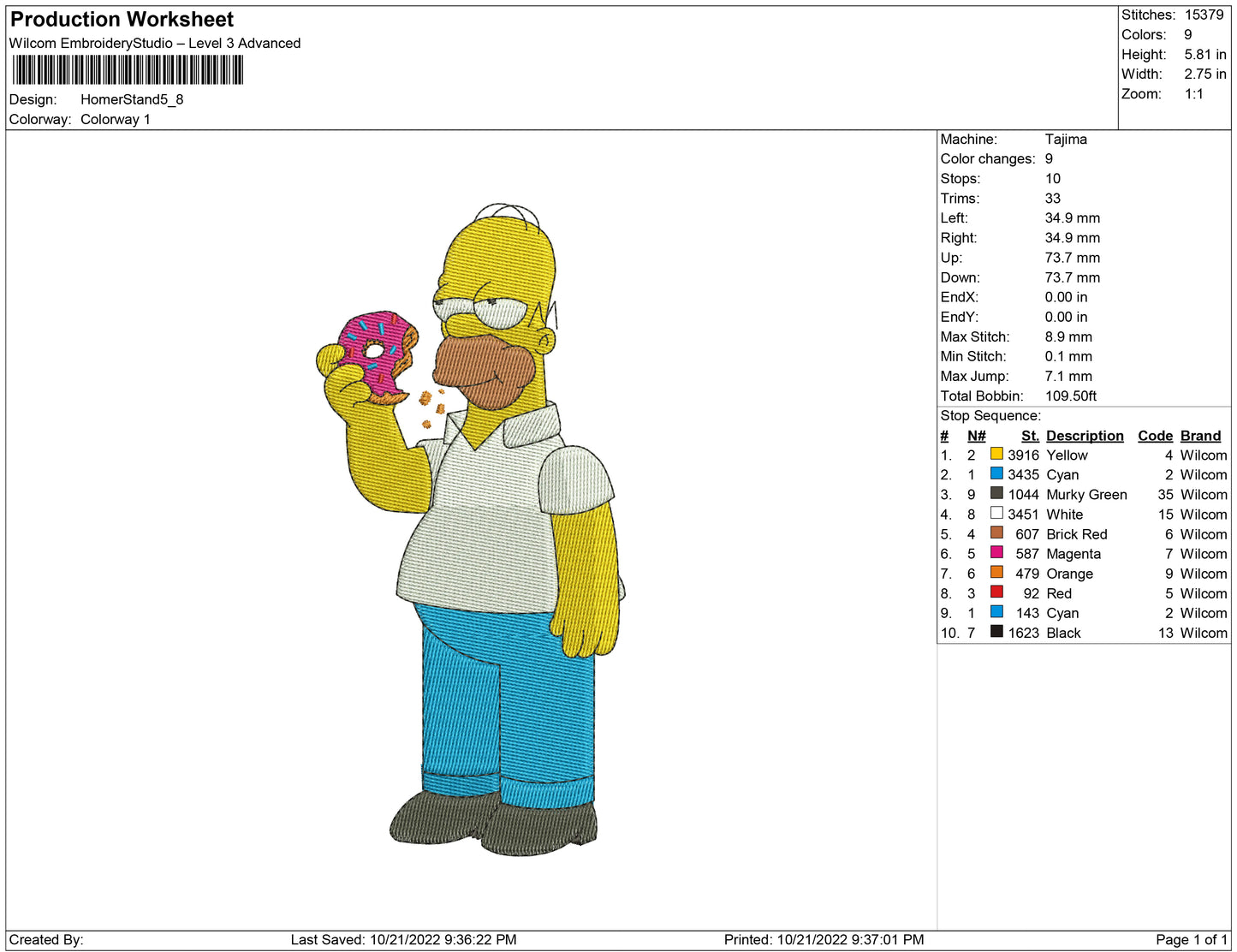 Homer stand