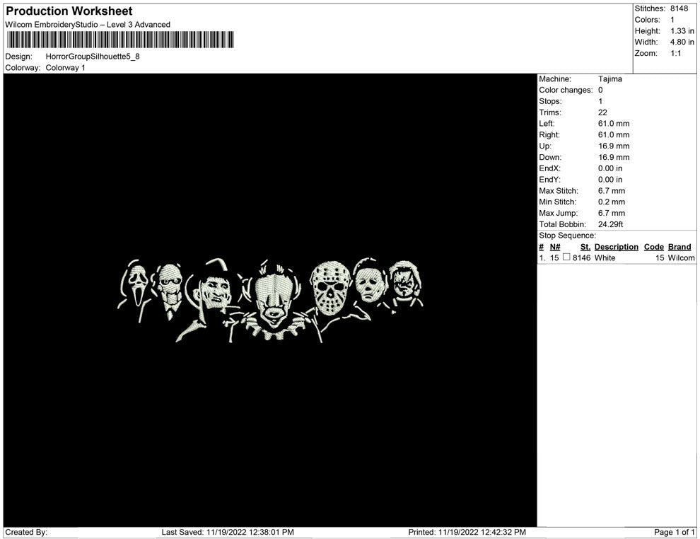 Horror Group Shilouette