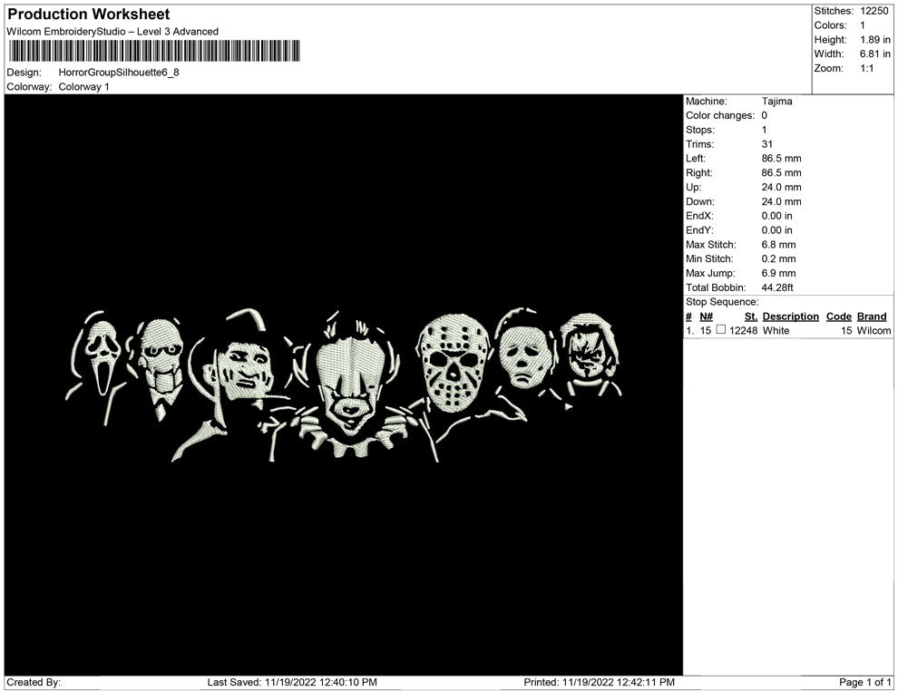 Horror Group Shilouette