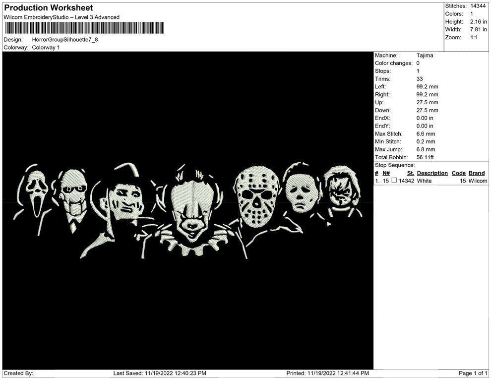Horror Group Shilouette