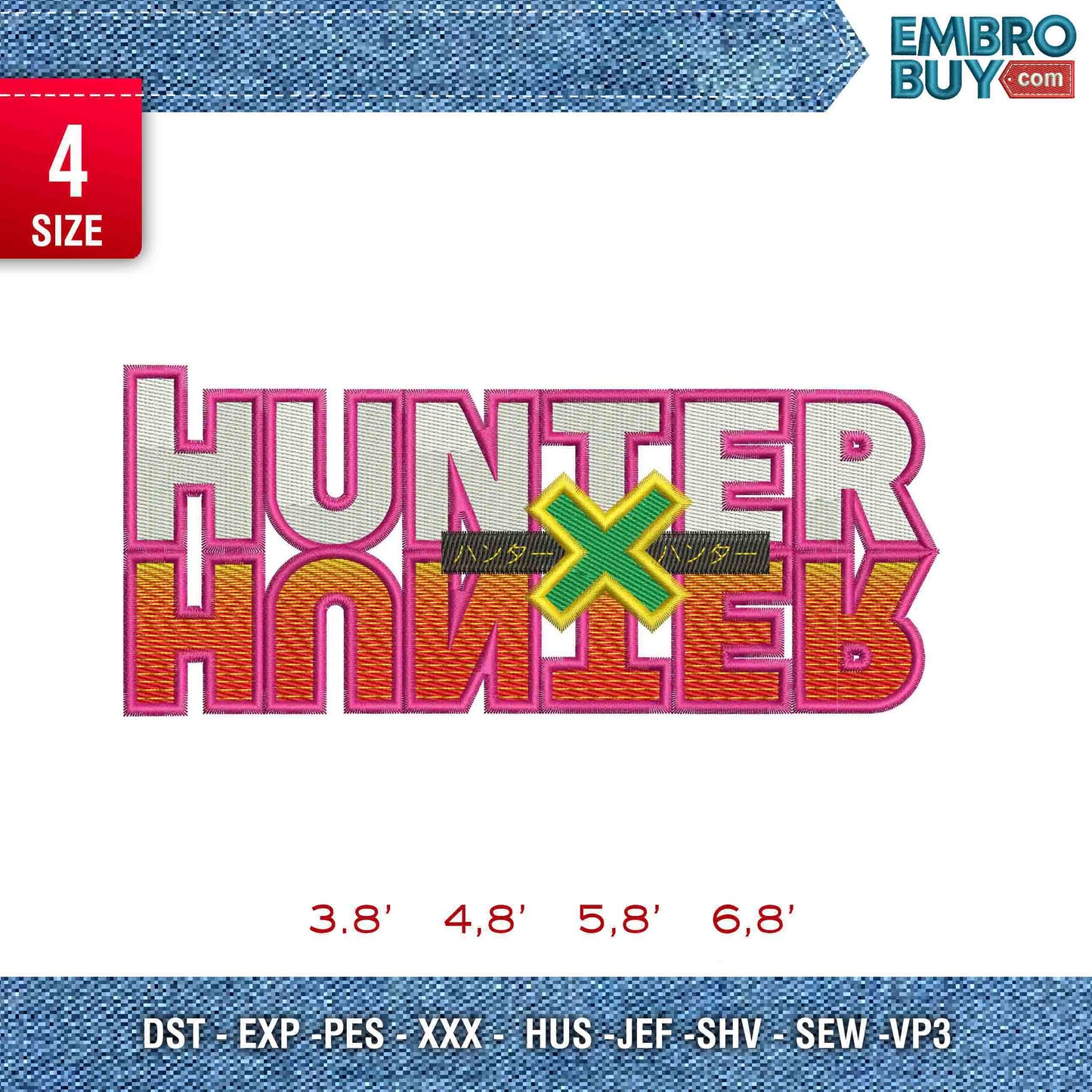 hunter x hunter typography