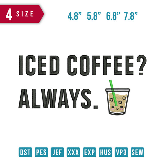 iced coffee