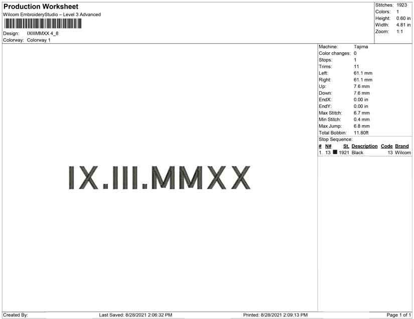IX.III.MMXX