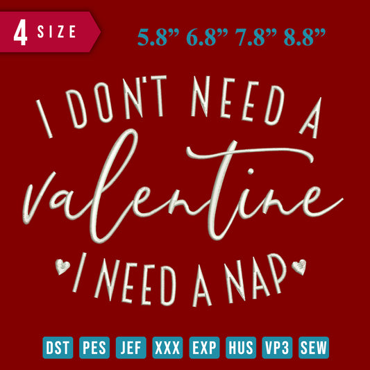 I don't need Valentine