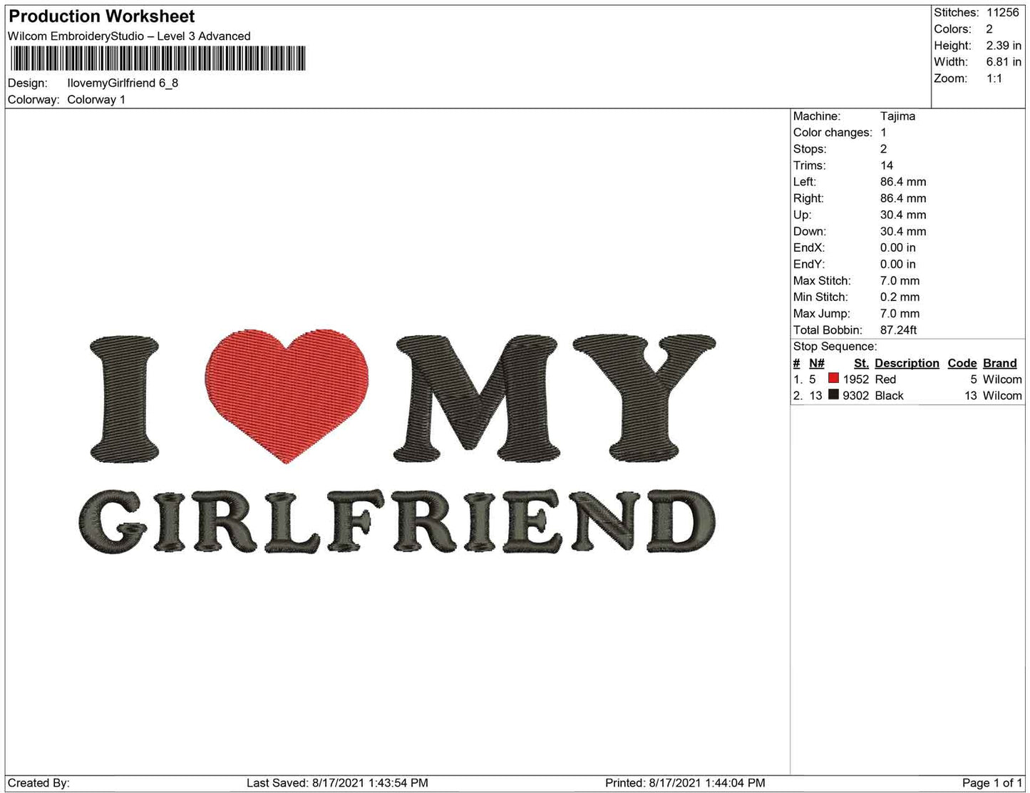 I Love my girlfriend