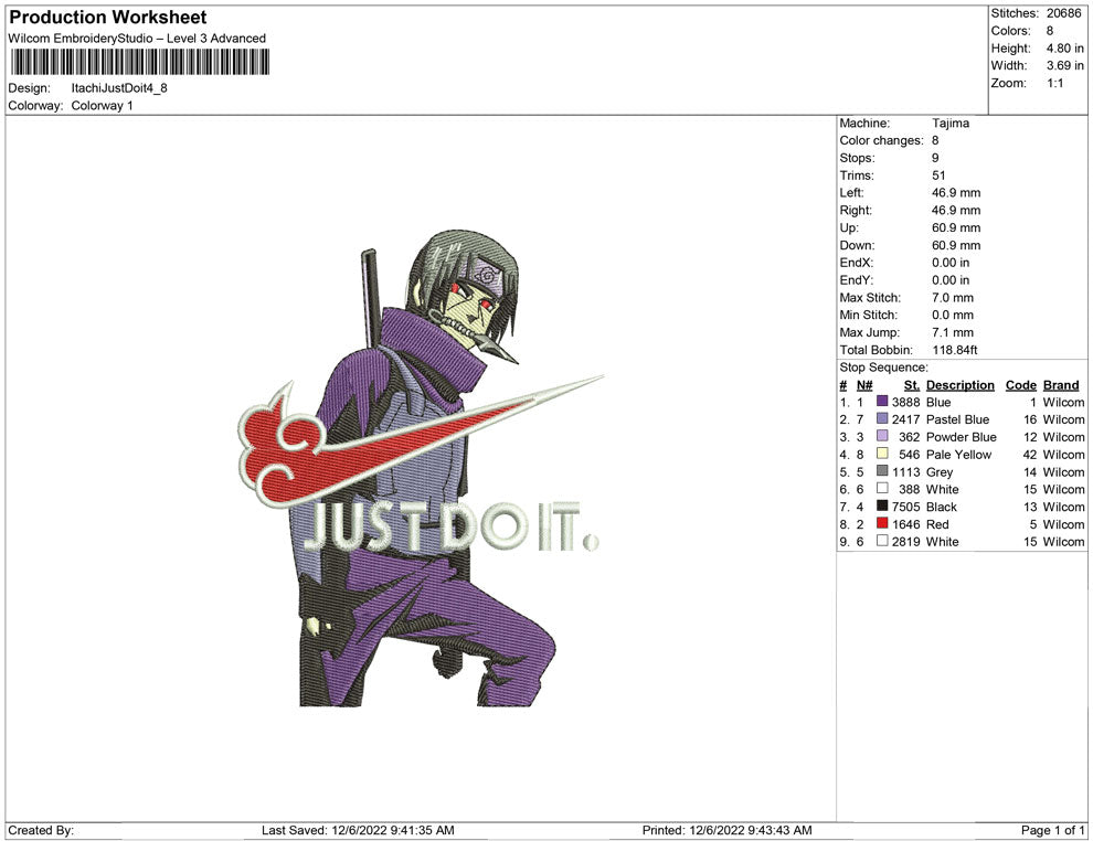 Itachi Just Do it