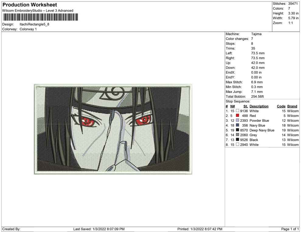 Itachi Rectangle