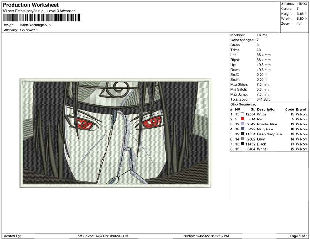 Itachi Rectangle