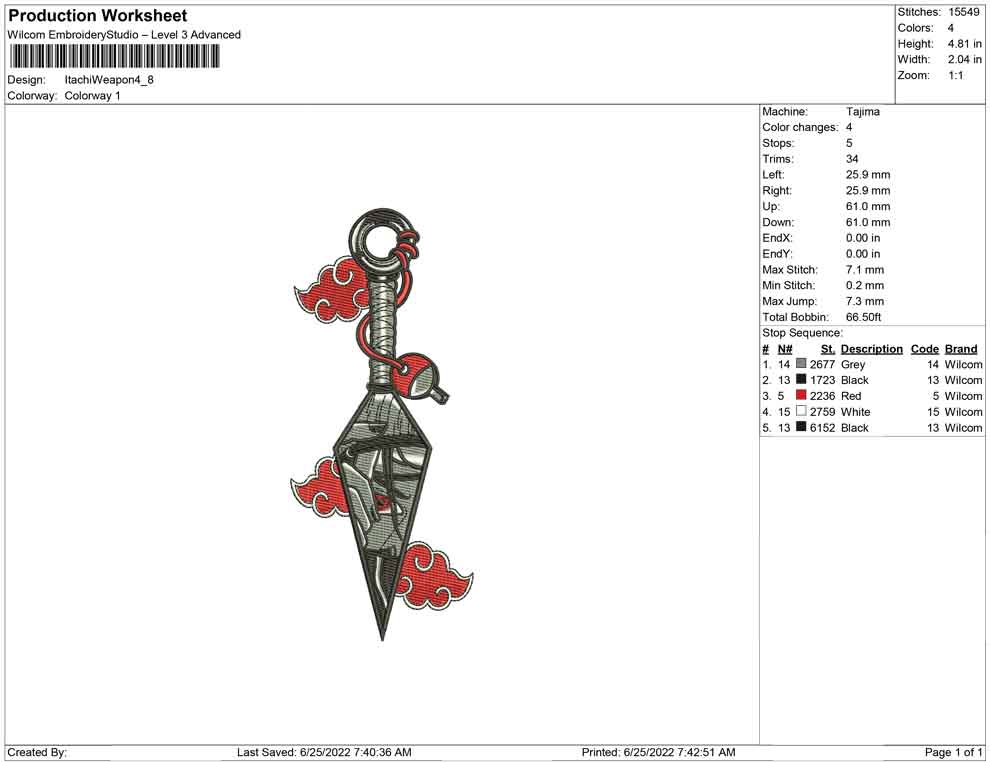Itachi Weapon
