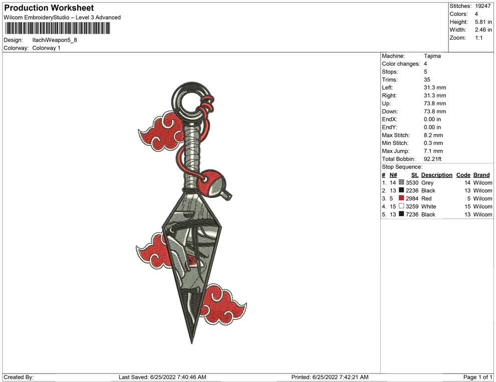 Itachi Weapon