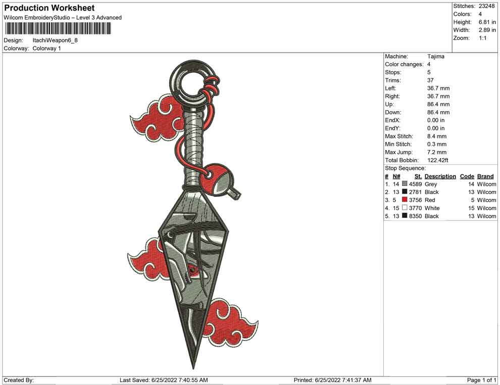 Itachi Weapon
