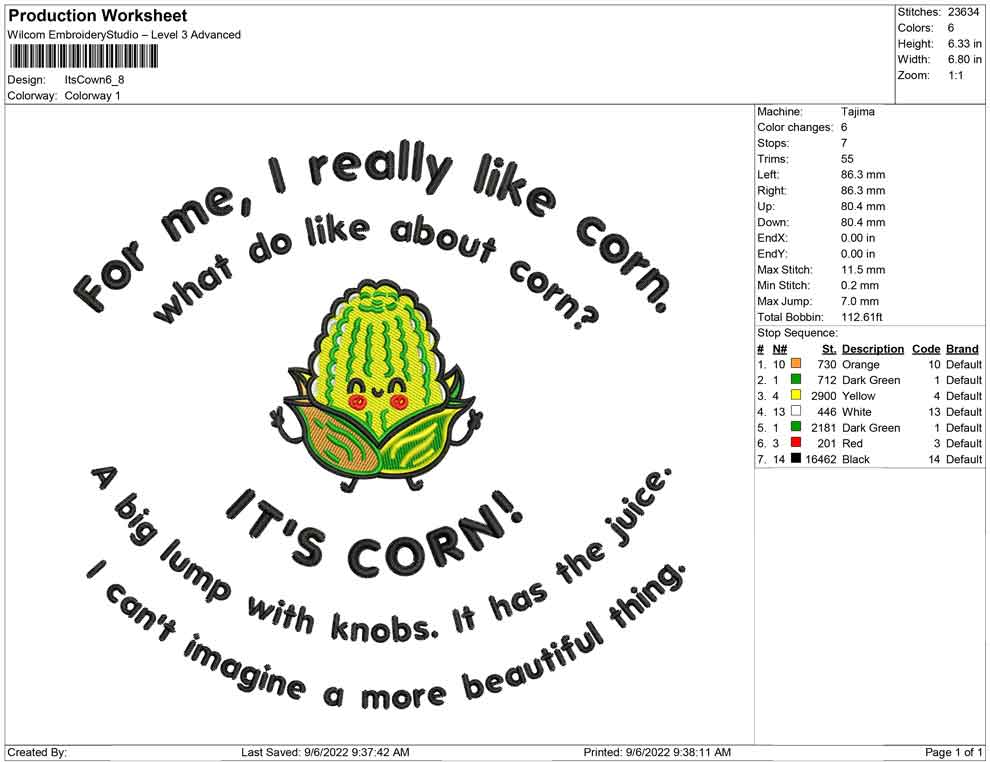 It's Corn