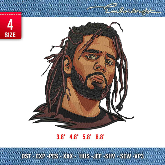 J cole Embroidery