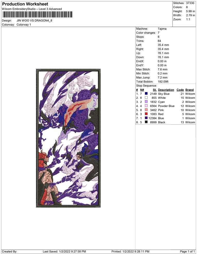 Jin woo vs Dragon