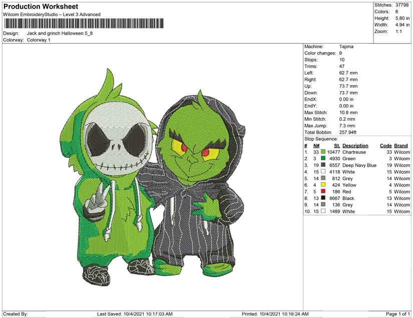 Jack and grinch Halloween
