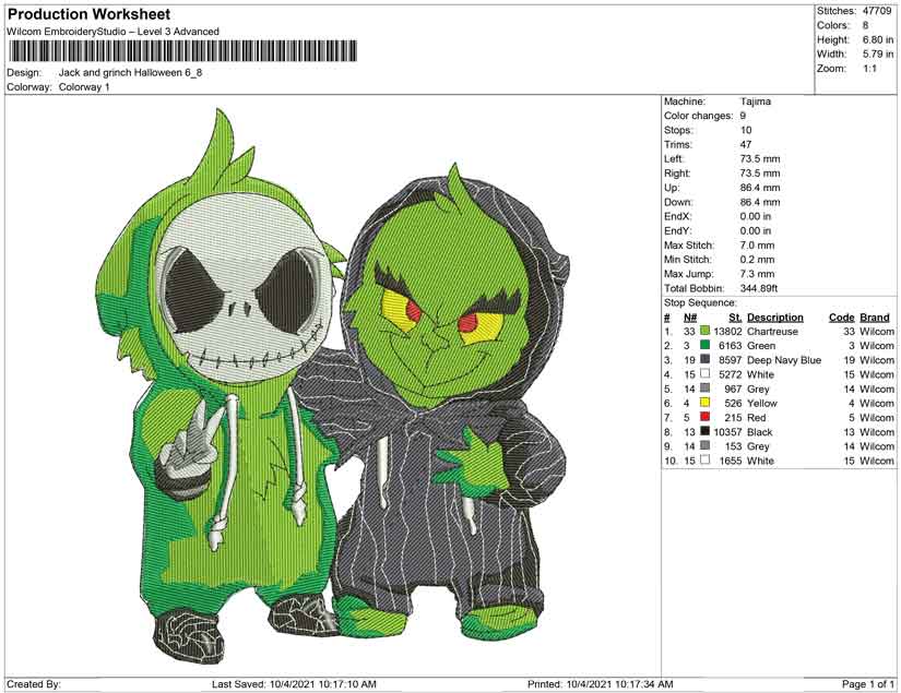 Jack and grinch Halloween