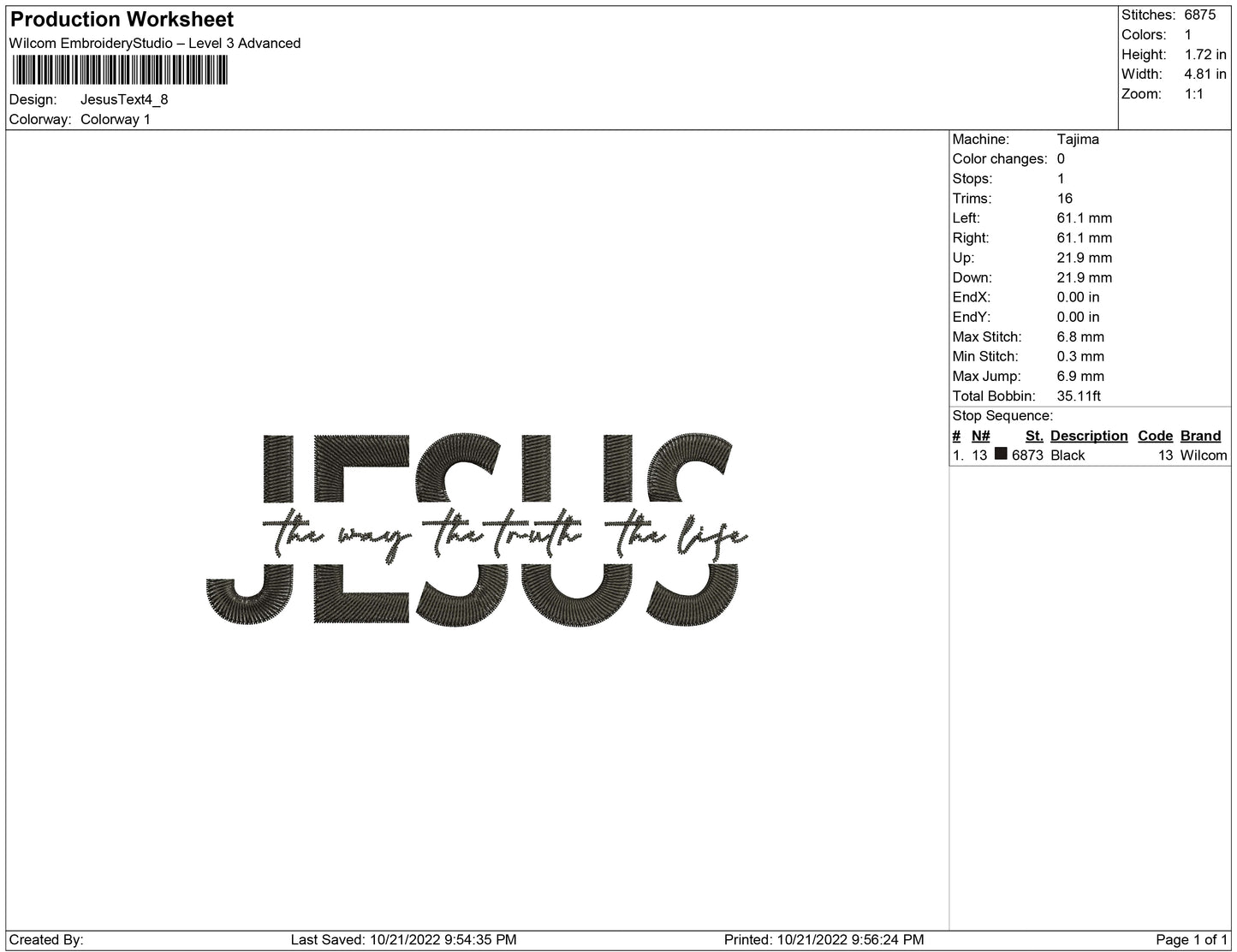 Jesus Text