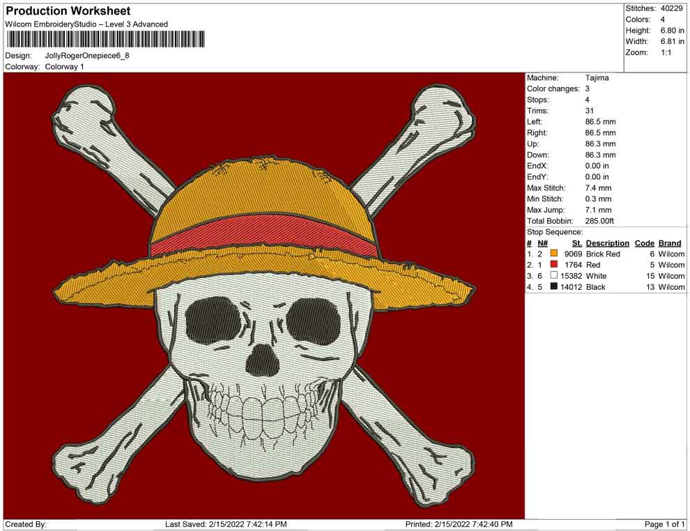 Jolly Roger One piece