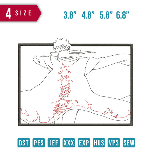 Jujutsu Back Line art