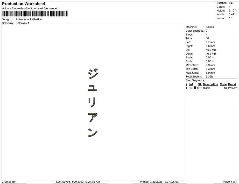 Julian Japan Letter
