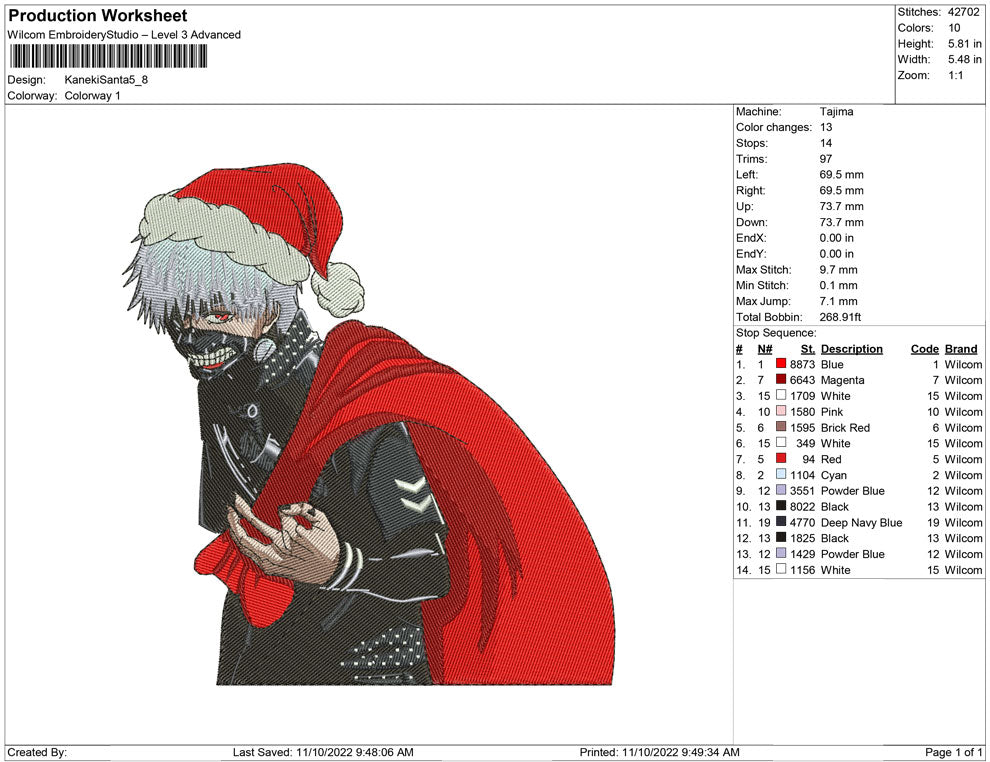 Kaneki Santa