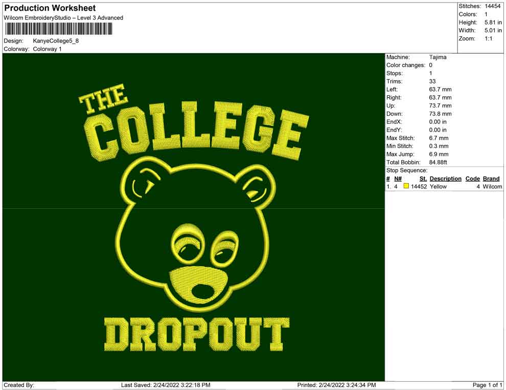 Kanye College Drop out