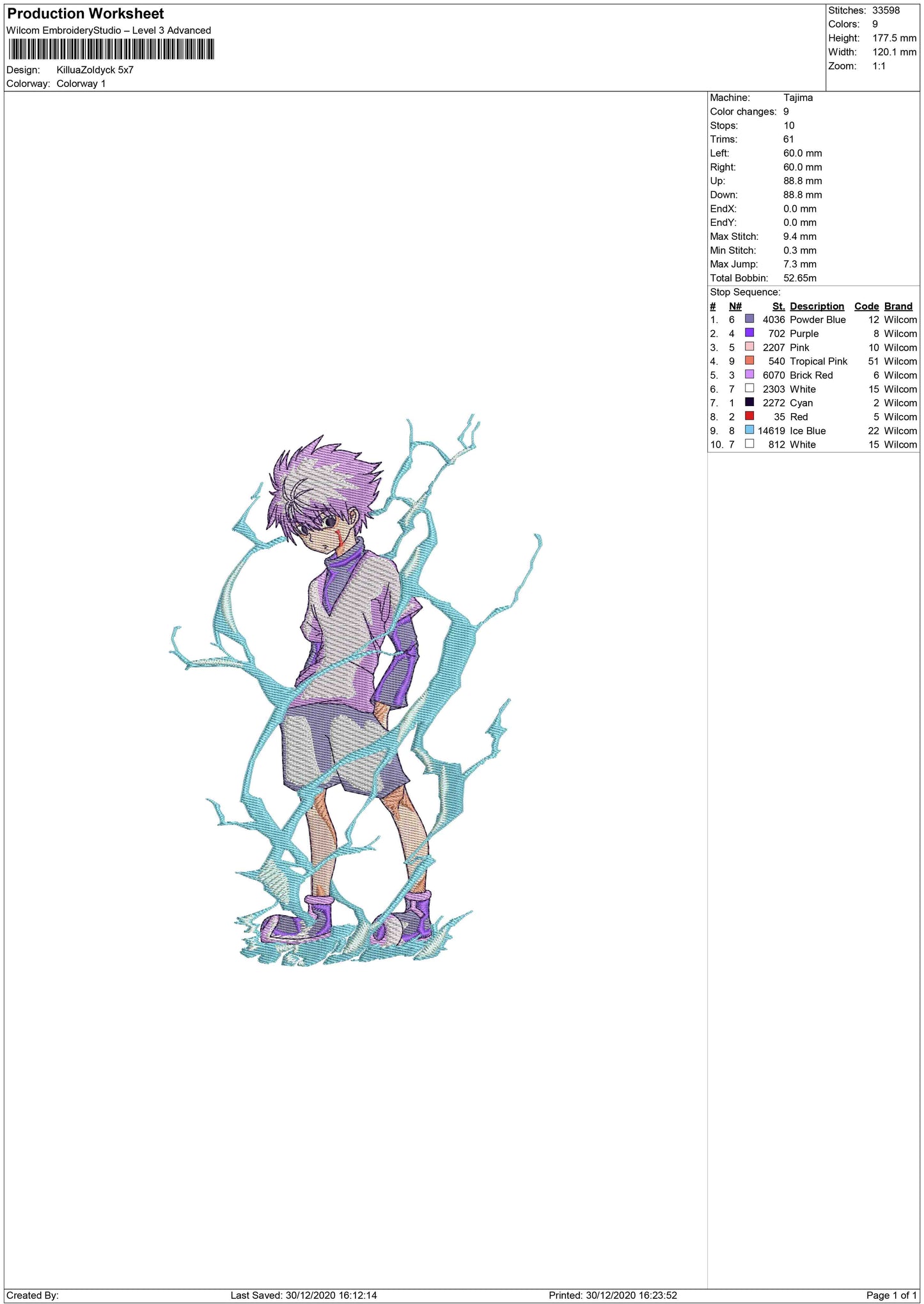 Killua Z Light