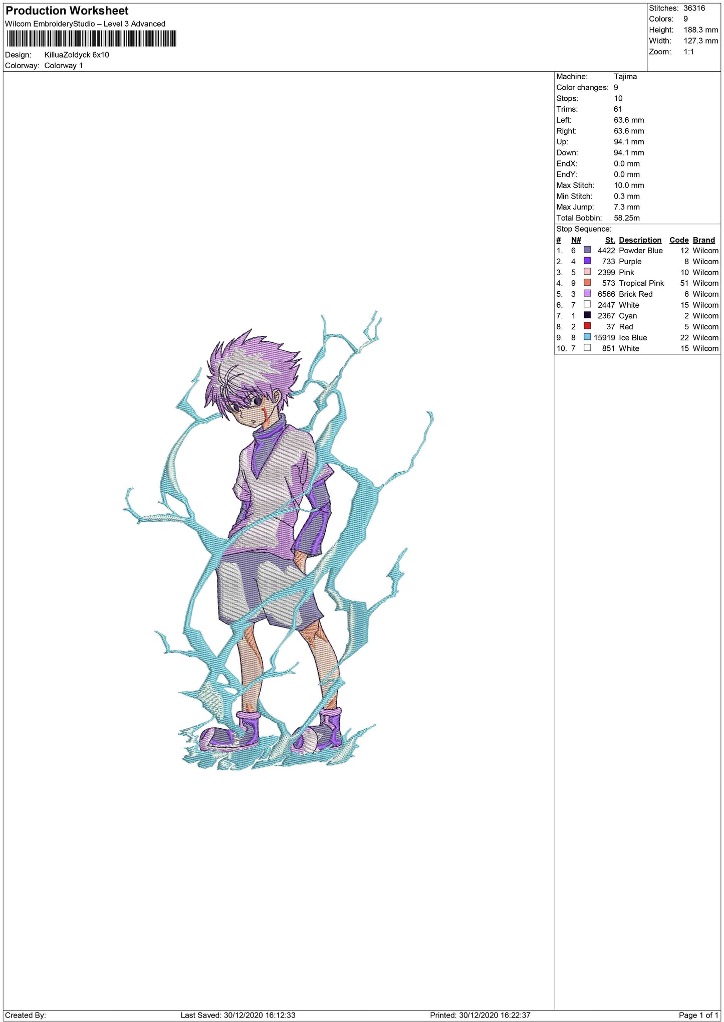 Killua Z Light