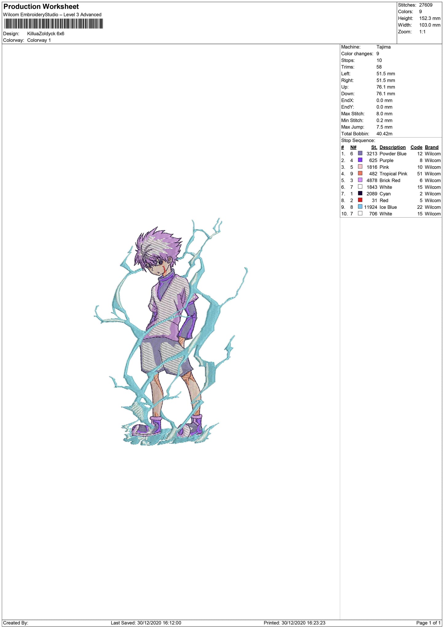 Killua Z Light