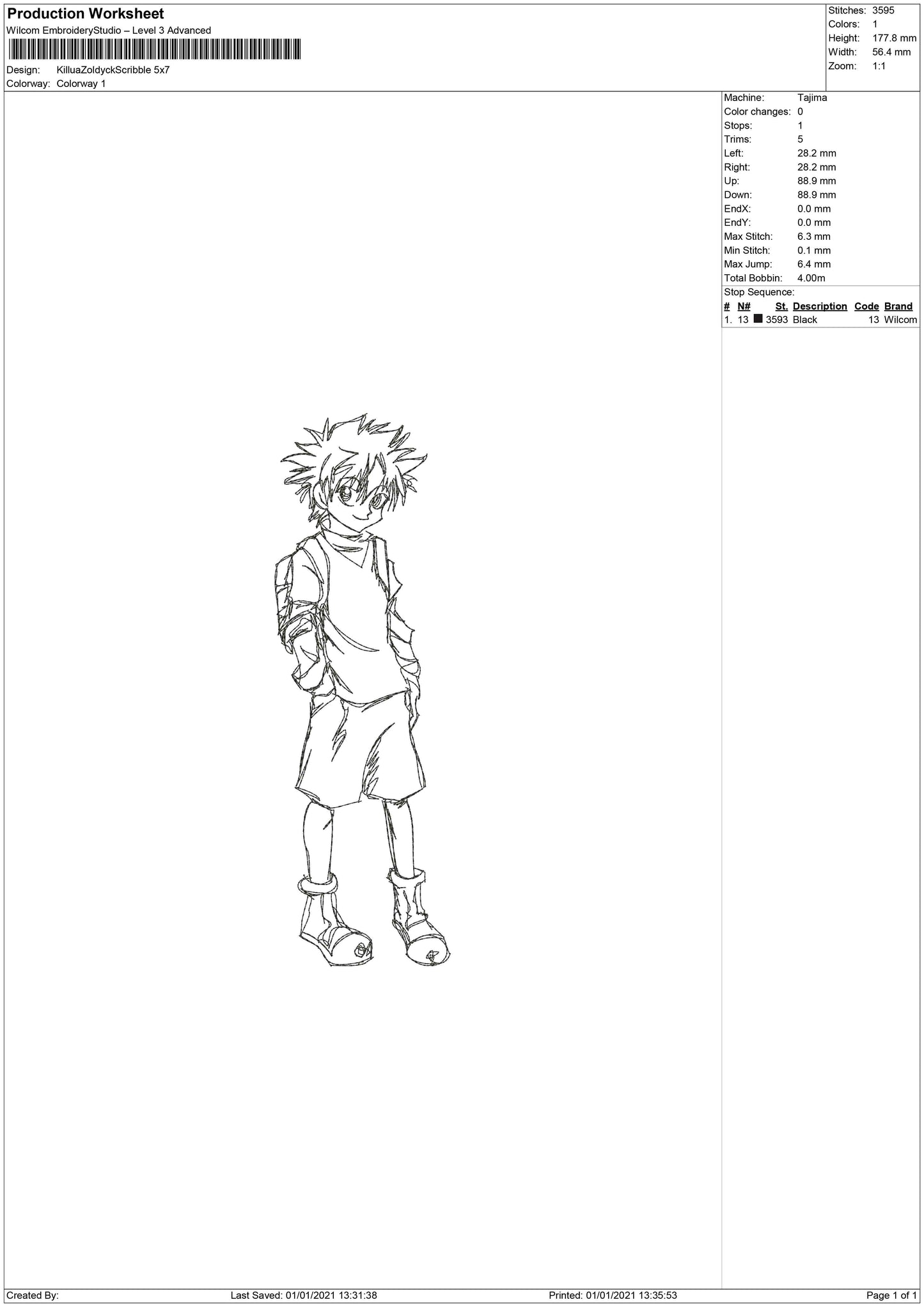killua z scribble