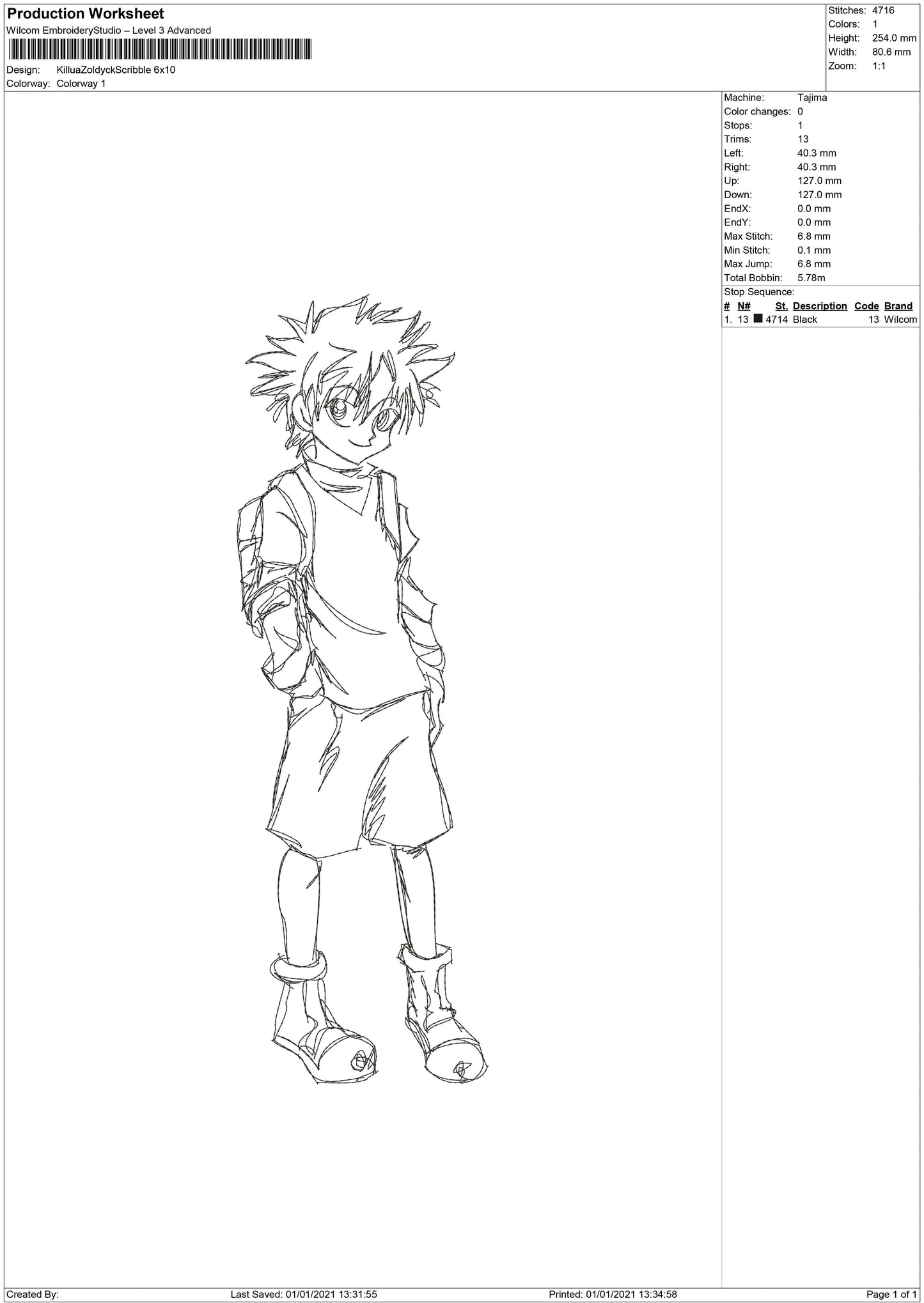 killua z scribble