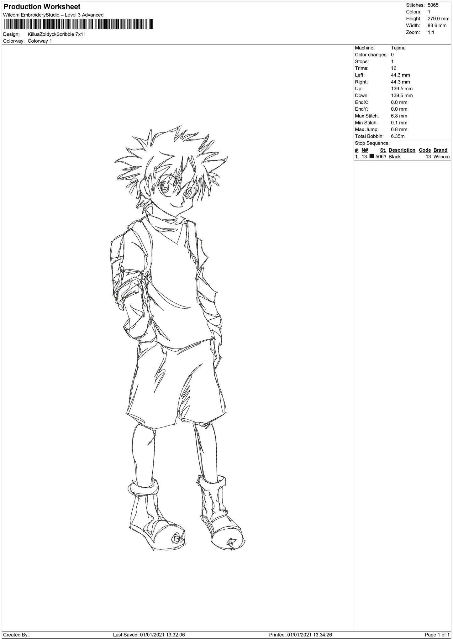 killua z scribble