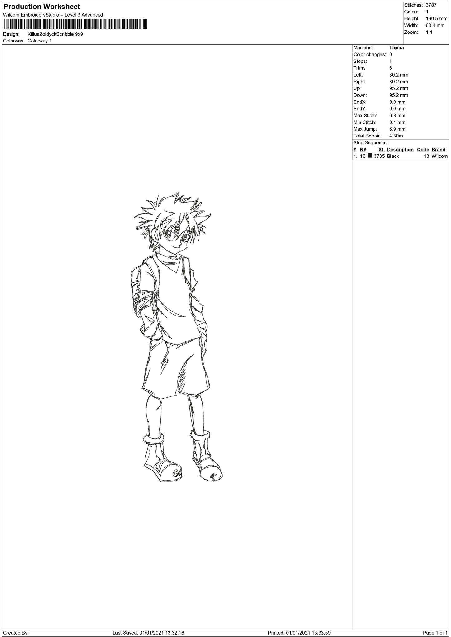 killua z scribble
