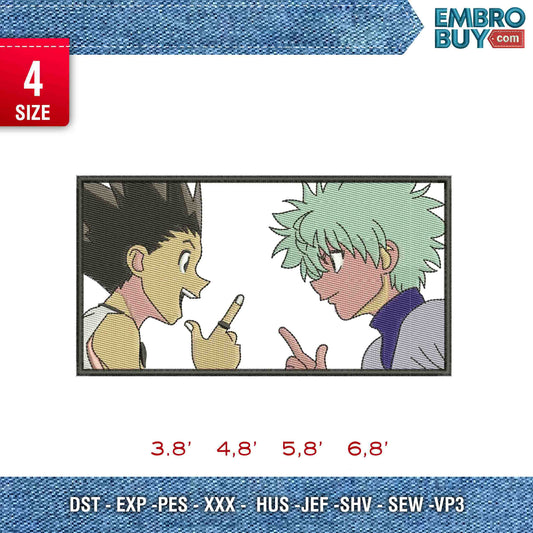 Killua and Gon freeze